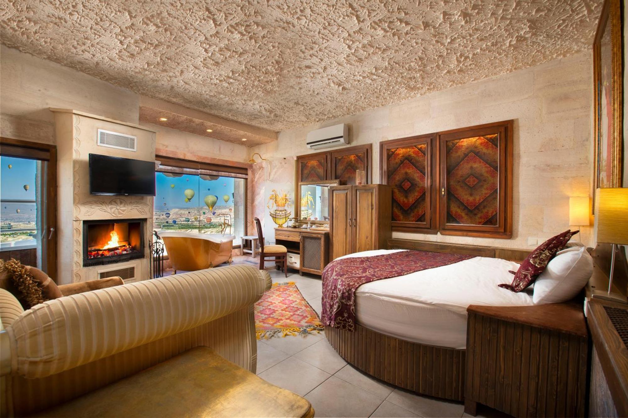 אוצ'יסר Cappadocia Fairy Chimneys Selfie Cave Hotels - Special Class מראה חיצוני תמונה